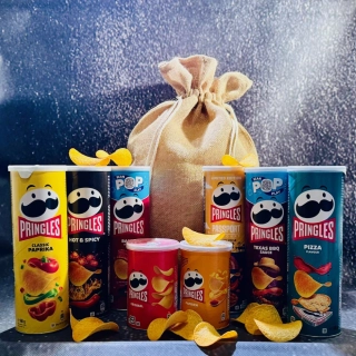 Dárkový BOXík pytel Pringles World Tour Box