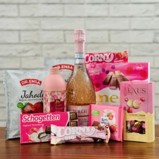 Dárkový BOXík pytel Rosé Love